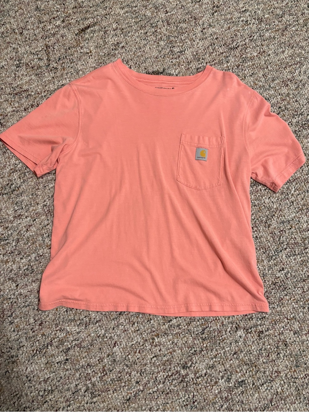 Carhartt Peach Short-Sleeve Pocket Tee
